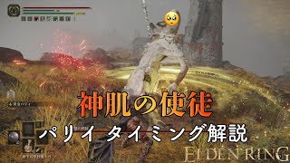 【ELDEN RING】神肌の使徒 パリィ タイミング解説