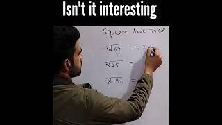square root trick #shorts#viral##trending##shortsfeed#facts#factualmaths