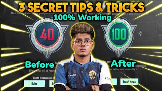 How to increase 4x merit in bgmi/pubg mobile 😍 | 40 merit to 100 merit fast | 3 secret tricks Part 4