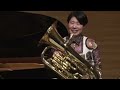 a ポンキエッリ ユーフォニアム協奏曲　ユーフォニアム：佐藤采香　ピアノ：清水初海