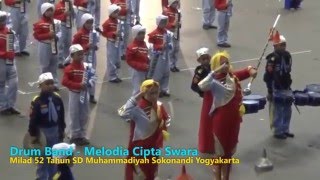 Drum Band-Melodia Cipta Swara-Milad SD Muhammadiyah Sokonandi Yogyakarta 52 Tahun