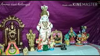 Navarathri golu bommai/மிகவும் அழகான கொலு பொம்மைகள்/uma kitchen recipe in tamil