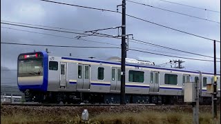 横須賀線用新型車両E235系F-05編成配給9728ﾚ　EF641030牽引