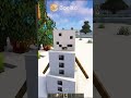 Snowman in Minecraft⛄