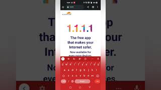 How to make mobile internet safer and private with 1.1.1.1