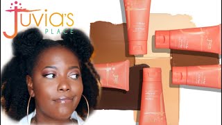 *NEW* LONG WEARING MATTE FOUNDATION?! JUVIA'S PLACE FOUNDATION REVIEW + WEAR TEST! KandidKinks