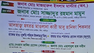 ওয়াজ মাহফিল এর প্রধান অতিথির বক্তব্য