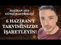 HAZİRAN 2024 UĞURLU GÜN VE SAATLER!