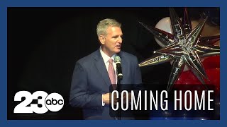 Rep. Kevin McCarthy returns to Bakersfield