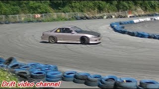 ビギナークラスのドリフト！s13シルビアってやっぱかっけぇー