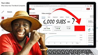 How Much MONEY Does YouTube Pay Me For 6,000 Subscribers