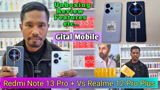 Gital Mobile Redmi Note 13 Pro Plus Vs Realme 12 Pro Plus | Unboxing, Reviews, Specs etc. | #mradman