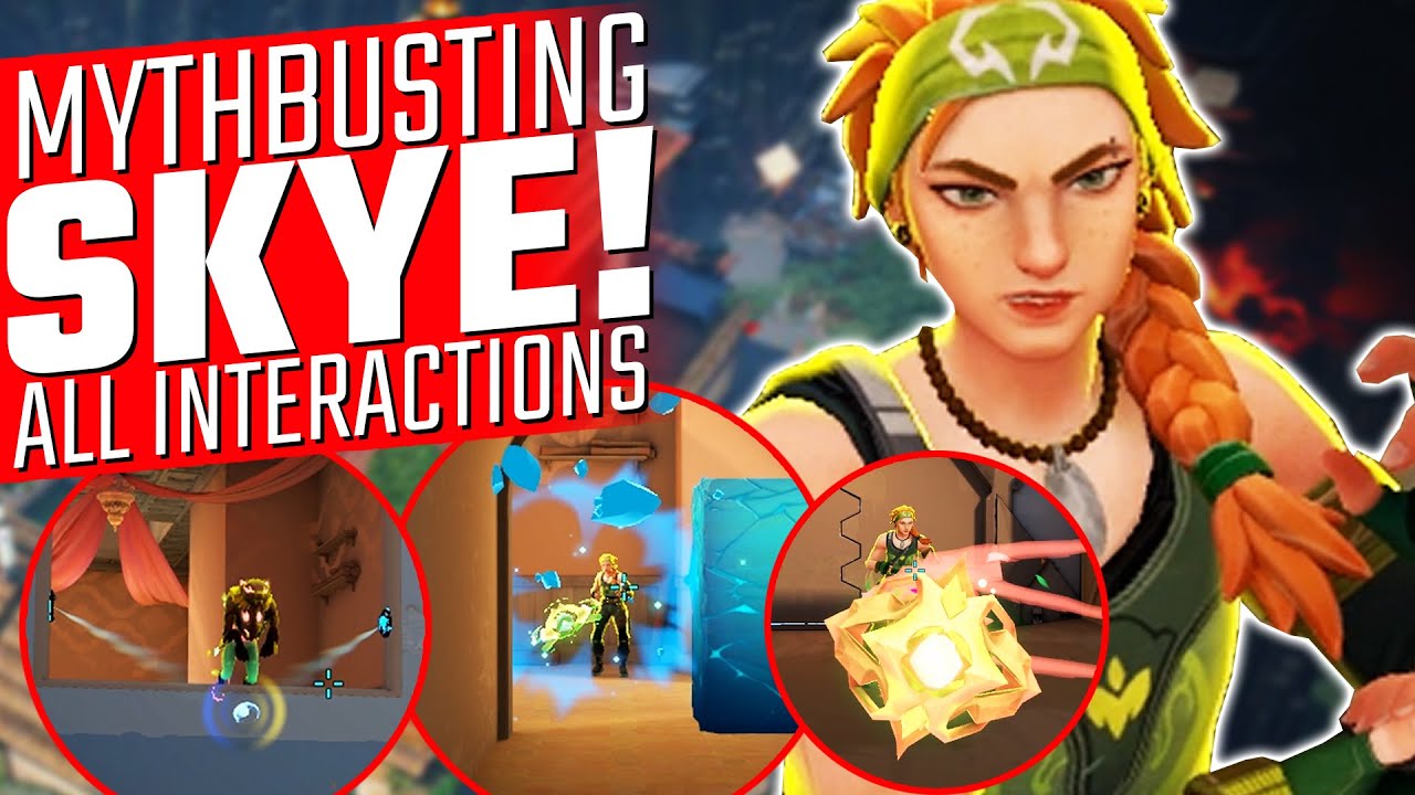 Valorant: Skye Mythbusting - ALL Ability Interactions & Counters Tested ...