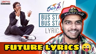 Bus Stande Bus Stande | Lyrical | Rangde Song Reaction | Nitin Keerthi Suresh | CN Reactions