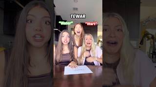 WORD SCRAMBLE CHALLENGE! 🔠👀🤣 | Triple Charm #Shorts