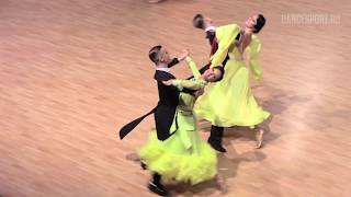 Evgeny Sveridonov - Angelina Barkova RUS | Viennese Waltz | WDSF World Open Standard | PODF 2018