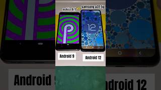 Nokia 6.1 vs. Samsung #A32 5G boot up! #Android9 vs. #Android12 #nokia6 #galaxya325g #boot #shorts