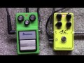 Ibanez Tubescreamer TS-9 Vs Xotic AC Booster Overdrive Pedal Shootout