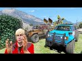 【gta5】魔改造6輪車を集める！サビサビでも爆速のオフロード車！速度300キロ出せる魔改造トラック！ 魔改造ラスティレベルで下山したり爆走する！トレバーとジョニー君のお仕事【ほぅ】