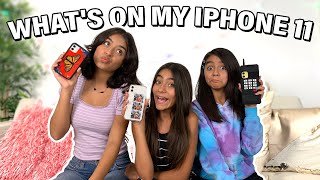 What's On My New iPhone 11 *EXPOSED* | GEM Sisters