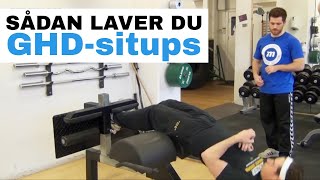 Maxer.dk: GHD situps og roman chair situp træner dine mavemuskler effektivt - Lær teknikken her