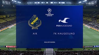 FIFA 22 | AIK vs FC Haugesund - UEFA Champions League | Gameplay