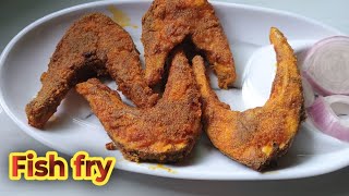 simple fish fry/Anjal fish fry /ಫಿಶ್ ಫ್ರೈ/ಅಂಜಲ್ ಮೀನು