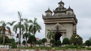 Patuxai: An unusual monument in Vientiane, Laos