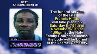 Francis Hinds short 2