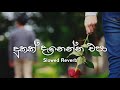 Dukak Danenna Epa | දුකක් දැනෙන්න එපා  (Slowed And Reverb)