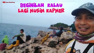 BIGINILAH KALAU LAGI MUSIM KAKAP MERAH PEMANCING MEMBLUDAK //Iwan Gandrung mancing kapmer