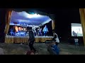 night decoration atmosphere wedding party in the village suasana pesta pernikahan di desa