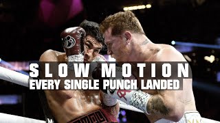 CANELO vs BIVOL Slowmotion Every Punch Landed ! Before bivol vs ramirez fight