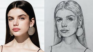 From Beginner to Expert: Drawing Faces Using the Loomis Method