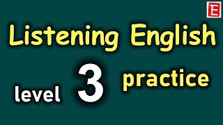 English Listening Practice Level 3 | Learn English Listening Comprehension | English 4K