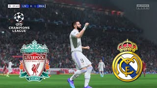 Round of 16 - Liverpool Vs Real Madrid | UEFA Champions League 2022/23 | FIFA 23 Gameplay