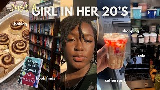 Just A Girl In Her 20's | hanging out w/friends, new books, baking, editing at a cafe, and shopping!