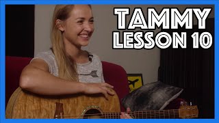 Tammy Guitar Lesson 10 - Fingerstyle, songwriting, finger gym and silliness!