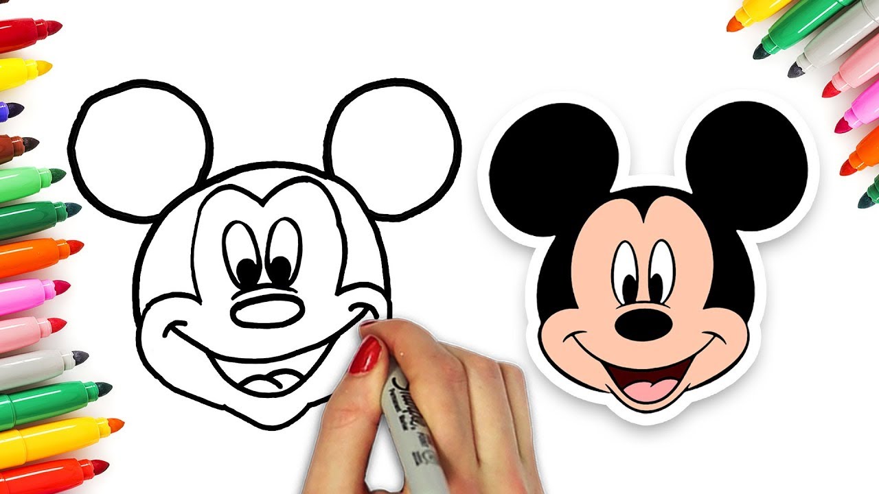 Disney Characters Easy Cartoon Characters To Draw Step By Step Disney