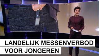 70% van burgemeesters wil landelijk messenverbod voor jongeren - Steeds meer incidenten