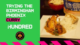 Birmingham Phoenix players try the Phoenix curry! | The Hundred 2022