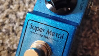 Review \u0026 Demo: Ibanez Super Metal Mini effects pedal!! How heavy can we get?!?!