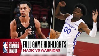 MAGIC at WARRIORS | NBA SUMMER LEAGUE |  FULL GAME HIGHLIGHTS