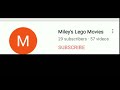 Celebrating 1 year of Miley's Lego Movies!! (documentary)