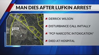 Police identify man who died in Lufkin shortly after arrest