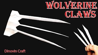 How To Make Wolverine Claws Out Of Paper | Easy Origami | Very Hard | Step By Step | Part-2.........