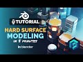 Learn Blender Hard Surface Modeling in 5 Minutes! | Polygon Runway