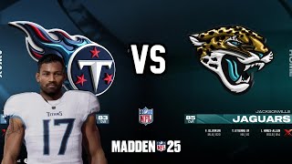 Madden 25  Superstar | Titanes VS Jaguars|