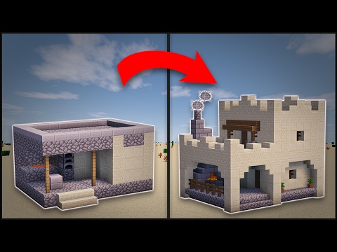 Minecraft: How To Remodel A Desert Village Blacksmith Minecraft: How To Remodel A Desert Village Blacksmith