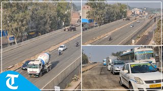 Traffic trial run conducted on Chandigarh-Zirakpur underpass